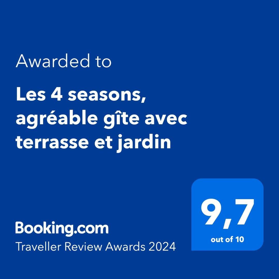 Les 4 Seasons, Agreable Gite Avec Terrasse Et Jardin La Croix Bigot Dış mekan fotoğraf